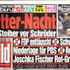 2002-09-23 Zitternacht. Stoiber vor Schröder